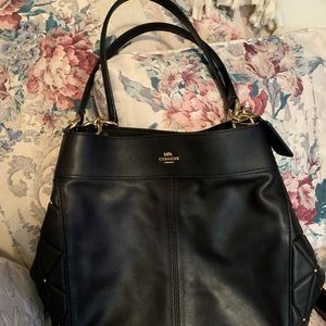Coach Black Shoulder Bag